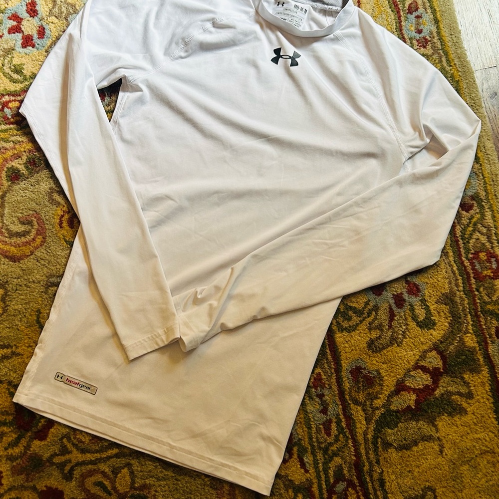 Youth Size Medium Under Armour Long Sleeve Compression Shirt